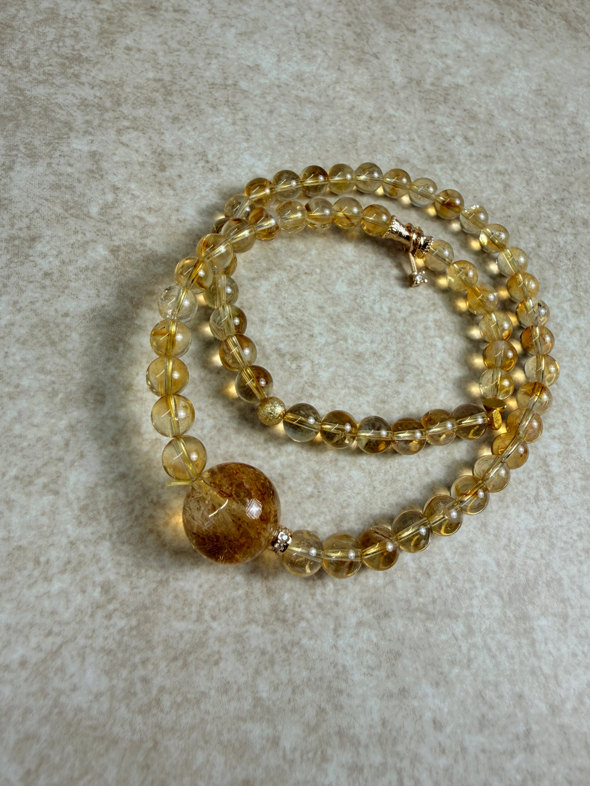 Natural Citrine Bracelet