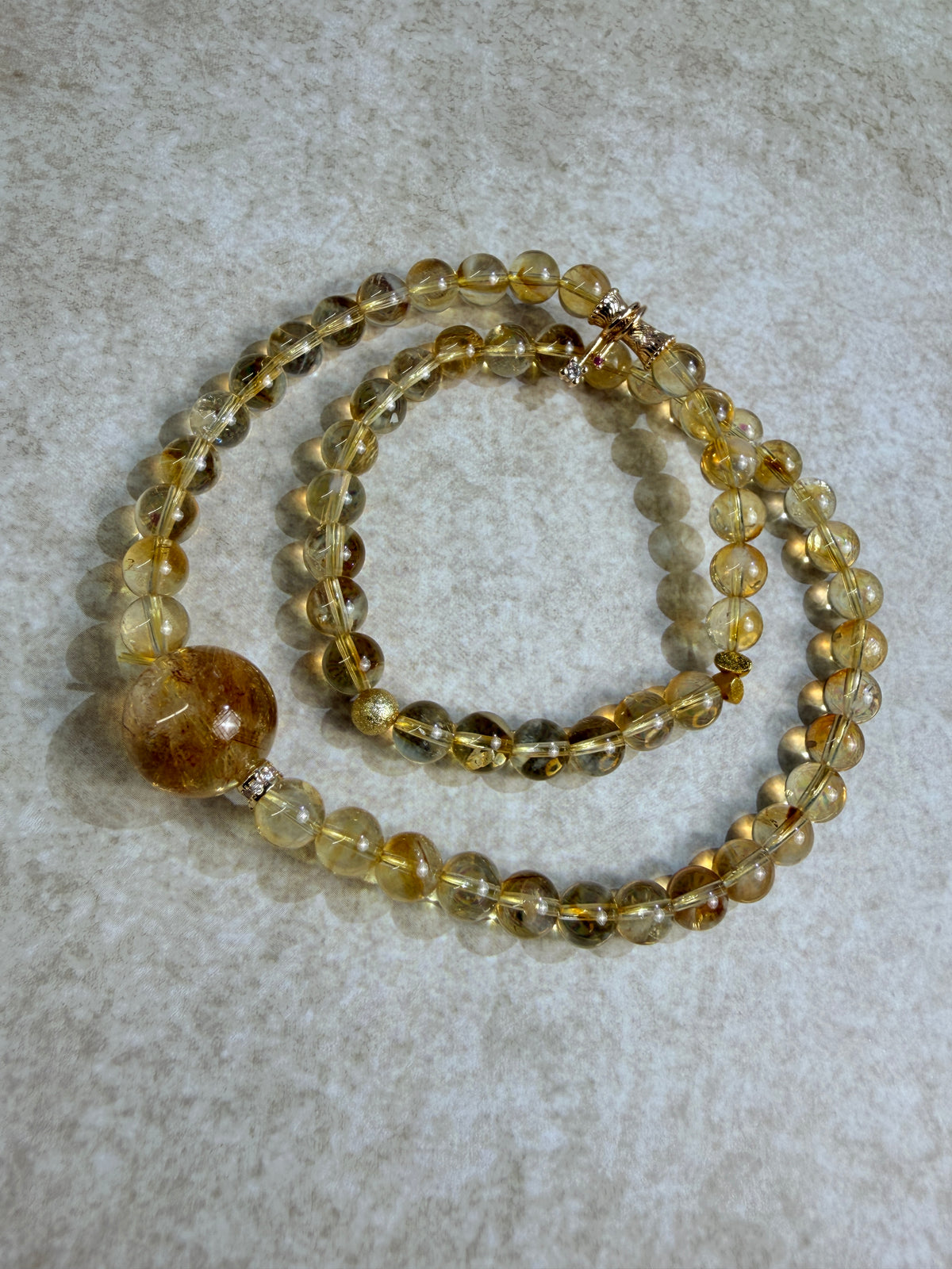 Natural Citrine Bracelet