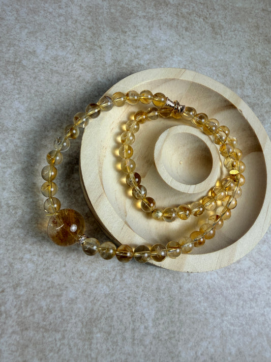 Natural Citrine Bracelet