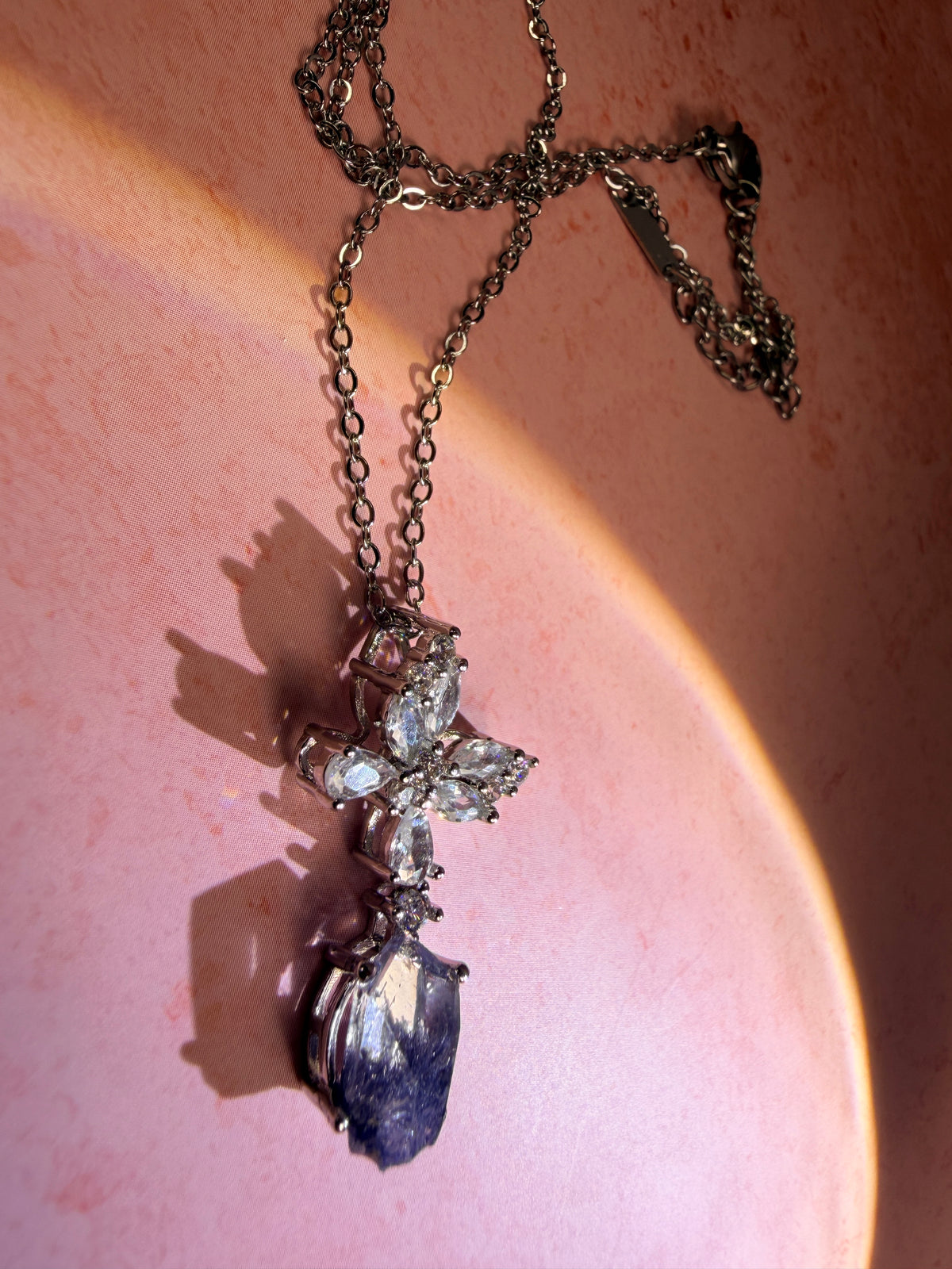 Natural Blue-Line Necklace