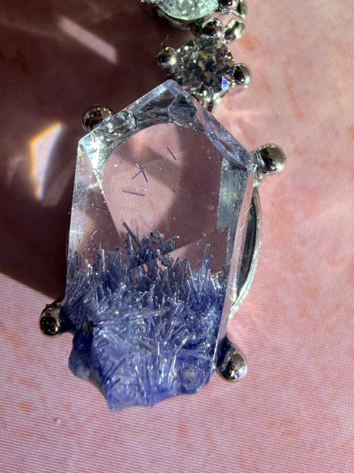 Natural Blue-Line Necklace