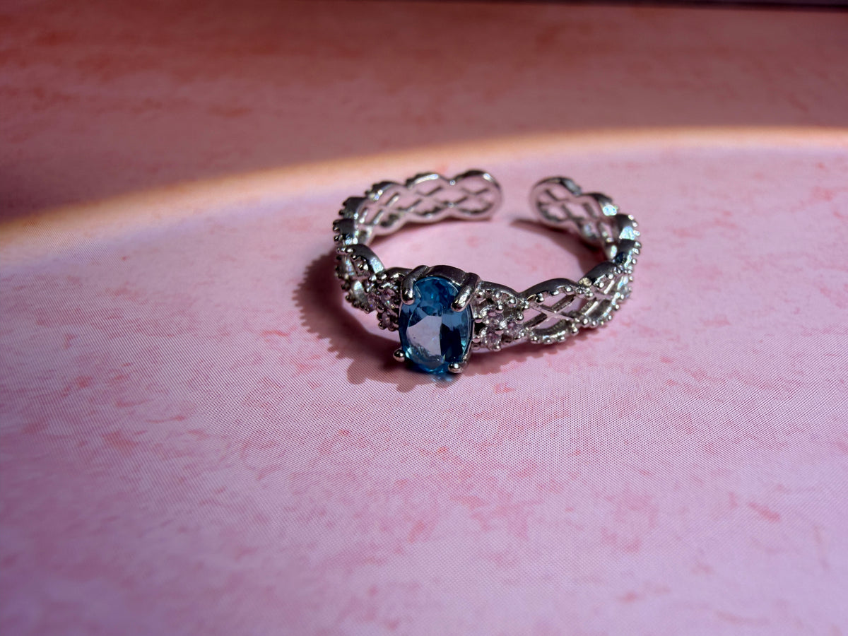Blue Topaz Ring