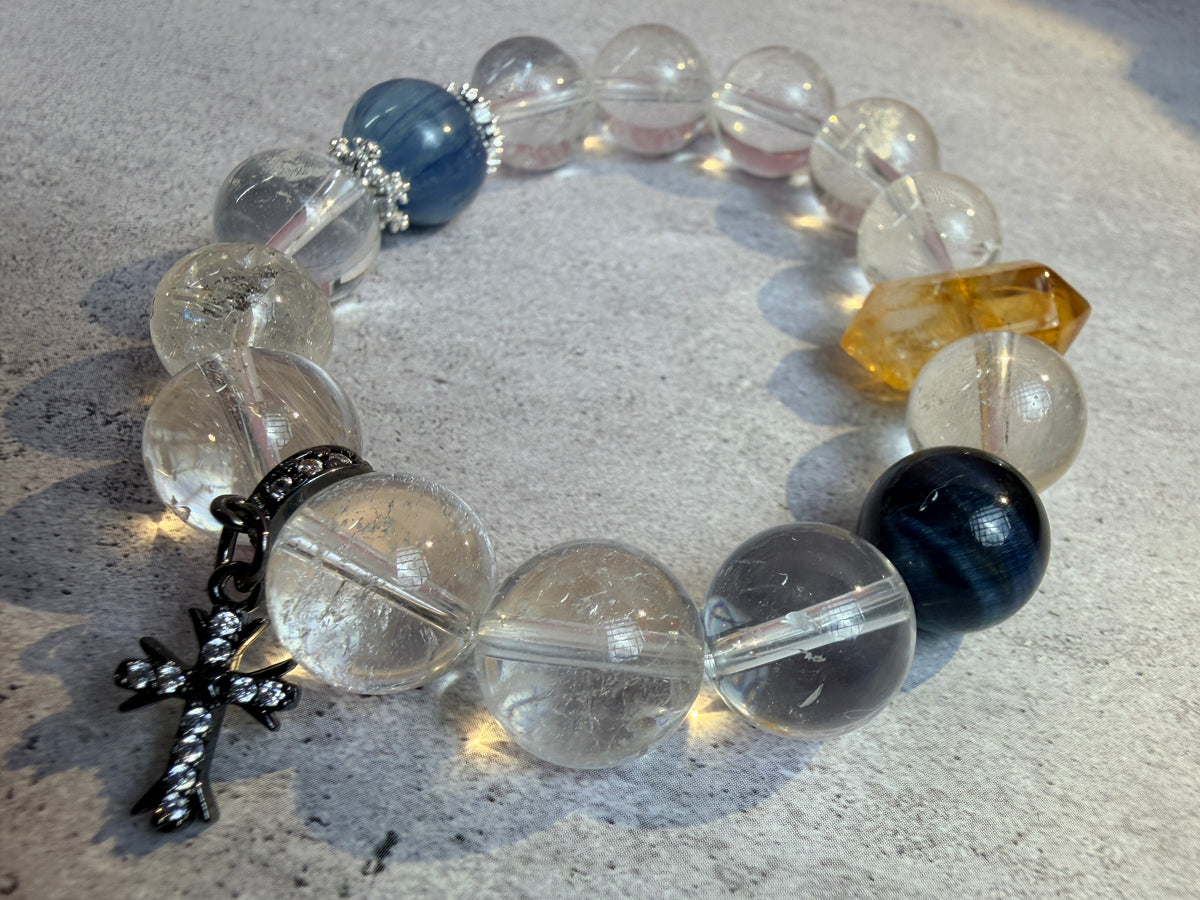Clear quartz bracelet