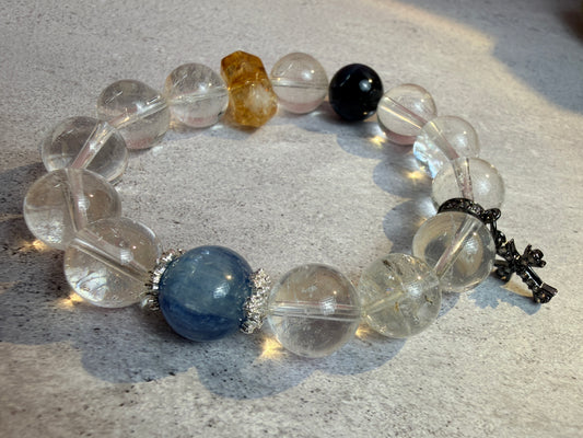 Clear quartz bracelet