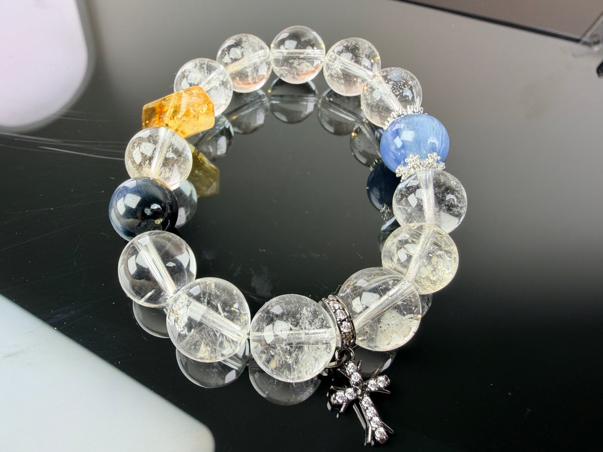 Clear quartz bracelet